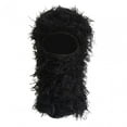 thumbnail image 2 of Gorro de invierno shamjiam Pasamontañas térmicos con capucha negro, 2 of 8