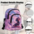 thumbnail image 5 of TSOVTHRID Small Crossbody Bags for Women Cell Phone Purse Shoulder Bag Small Crossbody Travel Purse Wallet with Adjustable Strap, Dachshund Dog Cherry Blossom Print, 5 of 7