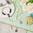 thumbnail image 5 of 24 Pcs Cat Stitch Markers Alloy Enamel Kitten Crochet Stitch Marker Charms Removable Dangle Locking Stitch Marker for Knitting Weaving Sewing Accessories Quilting Jewelry Making DIY Mixed Color, 5 of 6