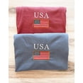 thumbnail image 4 of Embroidered USA Flag Comfort Colors Shirt, America USA Shirt, 4th Of July T-Shirt, 250th Anniversary Embroidered Tee, Embroidered Shirt, Custom Shirt, Summer Shirt, Custom Tee, Cute, 4 of 6