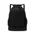 thumbnail image 2 of Vsenkes Tennis Backpack Large Capacity Portable Racquet Carrying Bag Sports Backpack Black, 2 of 9