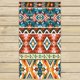 thumbnail image 1 of Toallas de estilo tribal colorido ABPHQTO Toalla de spa de mano de viaje para piscina de baño 75x140 cm, 1 of 1