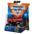 thumbnail image 4 of Monster Jam, Official Grave Digger Monster Truck, Die-Cast Vehicle, Retro Rebels Series, 1:64 Scale, 4 of 5