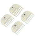 thumbnail image 1 of Peignes Protecteurs de Tondeuse Universels, Ensemble de 4 Guides de Tondeuse pour une Coupe Facile, Design Portable avec Dents Rondes, 1 of 8