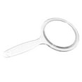 thumbnail image 4 of 10x/1x Magnifying Hand Makeup Mirror - 5.5" Clear Acrylic Double Sided Magnified Miror - Handheld Beauty Hair Styling Mirrors with Handle for Travel Bathroom, 4 of 5