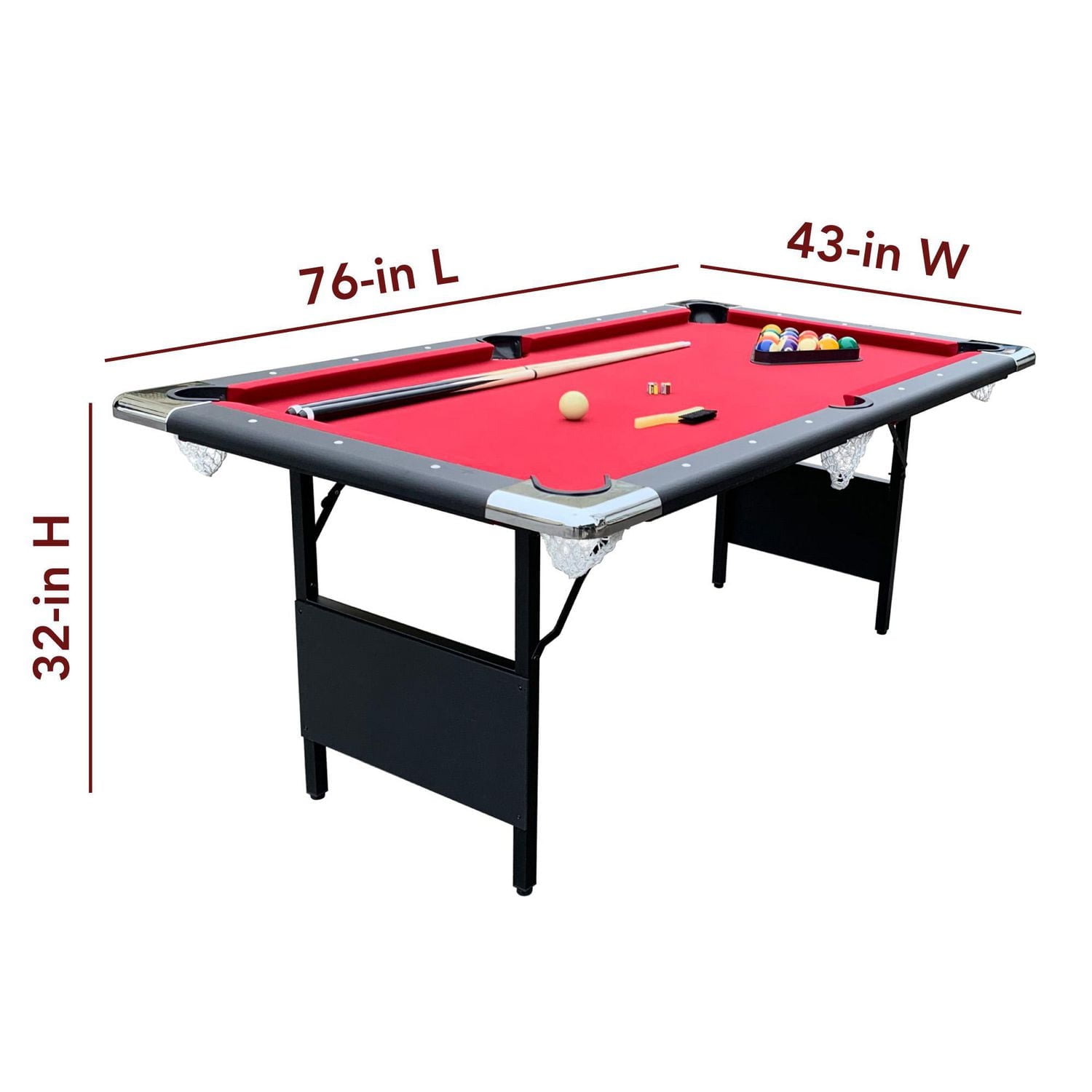 Fairmont Portable 6-Ft Pool Table