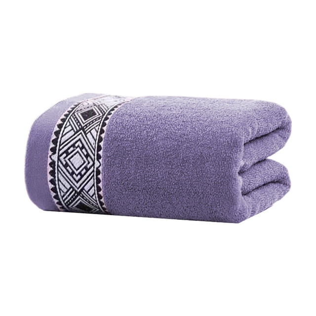 Towel Thickened Soft Absorbent Plain Color Household Wash Face Gift Towel