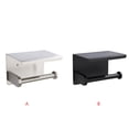 thumbnail image 4 of Injueey Soporte de papel higiénico para baño, estante de papel higiénico multifunción de acero inoxidable, estante de almacenamiento de toallas para Juegos de accesorios de baño plata Injueey HA4512-01B, 4 of 6