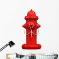 thumbnail image 1 of Fire H)ydrant Wall Mural Decal by Wallmonkeys Vinyl Peel and Stick Graphic (48 in H x 48 in W), 1 of 4