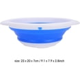 thumbnail image 2 of Collapsible Portable Wash Basin Vegetable Washing Bucket Washing Basin for RV, Camping, Marine, BBQ, 2 of 8