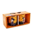 thumbnail image 3 of Tazas de cerámica plateadas Buffalo Disney Halloween Mickey & Minnie, 3 of 9