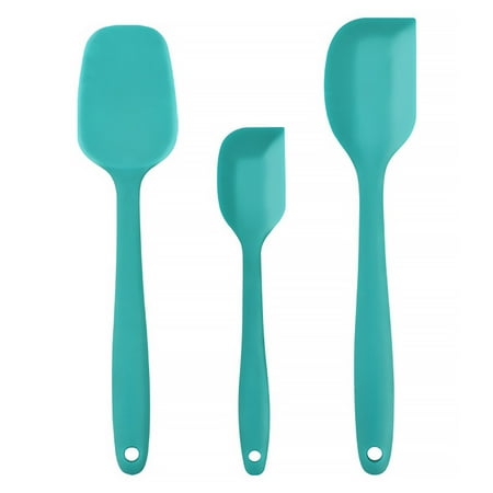 

SANAG 3Pcs Food Grade Silicone Baking Spatulas Heat-Resistant Non Stick Kitchen Spatula Dishwasher Safe