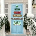 thumbnail image 4 of ToyKingdee Christmas Decoration Door Hanging Sign, Holiday Paper Sign for Door Decoration, Christmas Tree Decor and Wall Ornamens for Home Balcony Porch Yard Living Room, 4 of 6