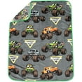 thumbnail image 2 of Monster Jam Grave Digger Nogginz Pillow & Travel Throw Set, 2 of 4