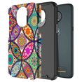 thumbnail image 2 of Moto Z3 Case, Moto Z3 Play Case, Rosebono Slim Hybrid Shockproof Hard Cover Graphic Fashion Colorful Skin Cover Armor Case For Moto Z3 Play (Colorful Mandala), 2 of 5