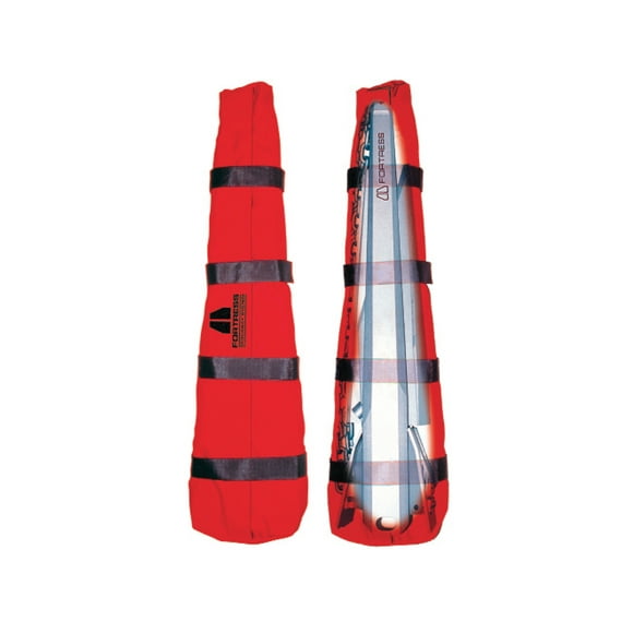 Fortress Anchor Storage Bag SFX-23 Fortress; Boat Anchor; For Fortress FX-23 Boat Anchor; Velcro Closure; 37 Inch Length; Red; Fabric; With 7/16 Inch Wrench/Fluke Clip/Bolt And Nut