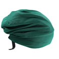 thumbnail image 4 of TISHITA Bonnet Sleep Caps Hair Cover Adjustable Buckle Strap Multi Scene Use Comfortable Dark Green, 4 of 8