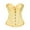 7#Yellow, variant on WZXFASHION Floral Jacquard Bustier Corset Top Tummy Control Shapewear for Evening Outfits Purple M