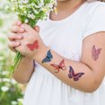 thumbnail image 2 of Wrapables Waterproof Temporary Tattoos for Children, 20 sheets, Butterflies & Fairies, 2 of 9