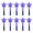 Blue, variant on Light Up Magic Wands Glowing Sticks LED Flashing Stick Set of 10 Colorful Star Fairy Wand Children Birthday Party Supply