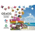 thumbnail image 4 of Ceaco 300-Piece Scenic Photography Miami Beach Vibes Interlocking Jigsaw Puzzle, 4 of 10