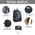thumbnail image 4 of JIALIOU 14" Laptop Backpack Waterproof Airline Approved Stylish Casual Daypack for Travel Business College Work, Beautiful Nebulae, 4 of 8