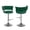 Emerald Green, variant on Best Quality Furniture Set of 2 Emerald Green Velvet Upholstered Barstools