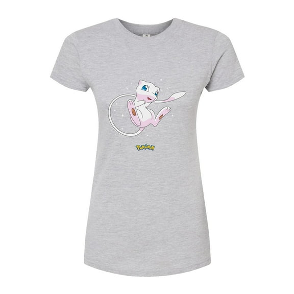 Pokémon - Starry Mew - Juniors Fitted Graphic T-Shirt