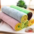 thumbnail image 3 of Workhe 2pcs Kitchen Dish Washing Using micro fiber Towel Micro Fiber Cleaning Cloth Rags Water Absorbing Heat Resistant, 3 of 9