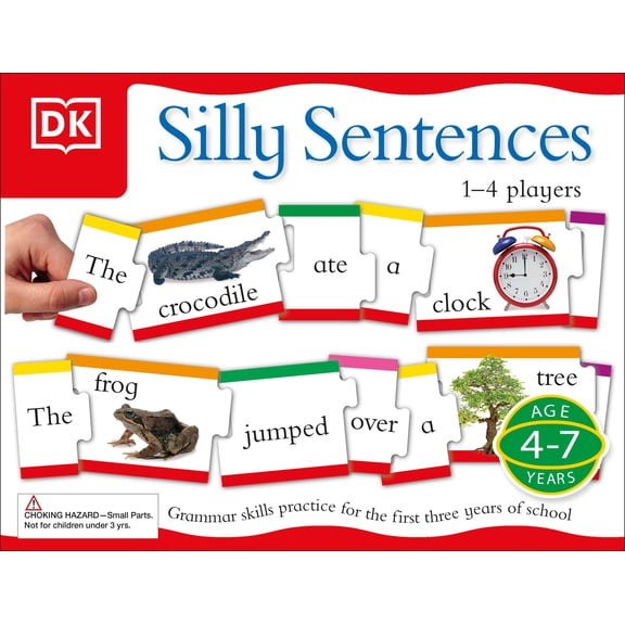 Pre-Owned DK Toys & Games: Silly Sentences: Grammar Skills Practice for the First 3 Years of School (Paperback) 0789454726 9780789454720