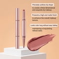 thumbnail image 5 of Kokovifyves Double-Headed Matte Lip Makeup Pen, Liquid Lip Gloss Portable Daily Lip Cosmetic, 5 of 9