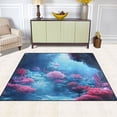 thumbnail image 5 of Ryvnso Coral Sea View Area Rug Floor Mats Non-Slip Home Carpet 80 x 58 inch, 5 of 7