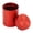 Red, variant on VKLU Aluminum Airtight Storage Jar, Portable Mini Travel Tea Canister, Small Coffee Tin for Kitchen, Office, or Camping, Red
