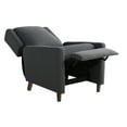 thumbnail image 5 of Relax-A-Lounger Clovis Modern Pushback Recliner, Charcoal Fabric, 5 of 11