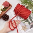 thumbnail image 3 of 8mm 20 Yards Twisted Cord Trim Christmas Red Decorative Rope for Curtain Tieback Upholstery Honor Cord Christmas Garland Handbags Handles, 3 of 8