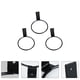 thumbnail image 1 of OULII 3Ud Aro Colgante Negro Para Macetas Soporte De Hierro Ideal Para Decorar Habitaciones Y, 1 of 8