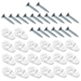 thumbnail image 4 of FUTUREORYY 50pcs Bathroom Mirror Clips Holding Glass Classic Appearance Assorted Color for DIY Enthusiasts, 4 of 8