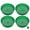 Green, variant on Durable Plastic Gardening Soil Sieve Filter for Soil Seeds and Fertilizer 8.19 by 2.15 Inch