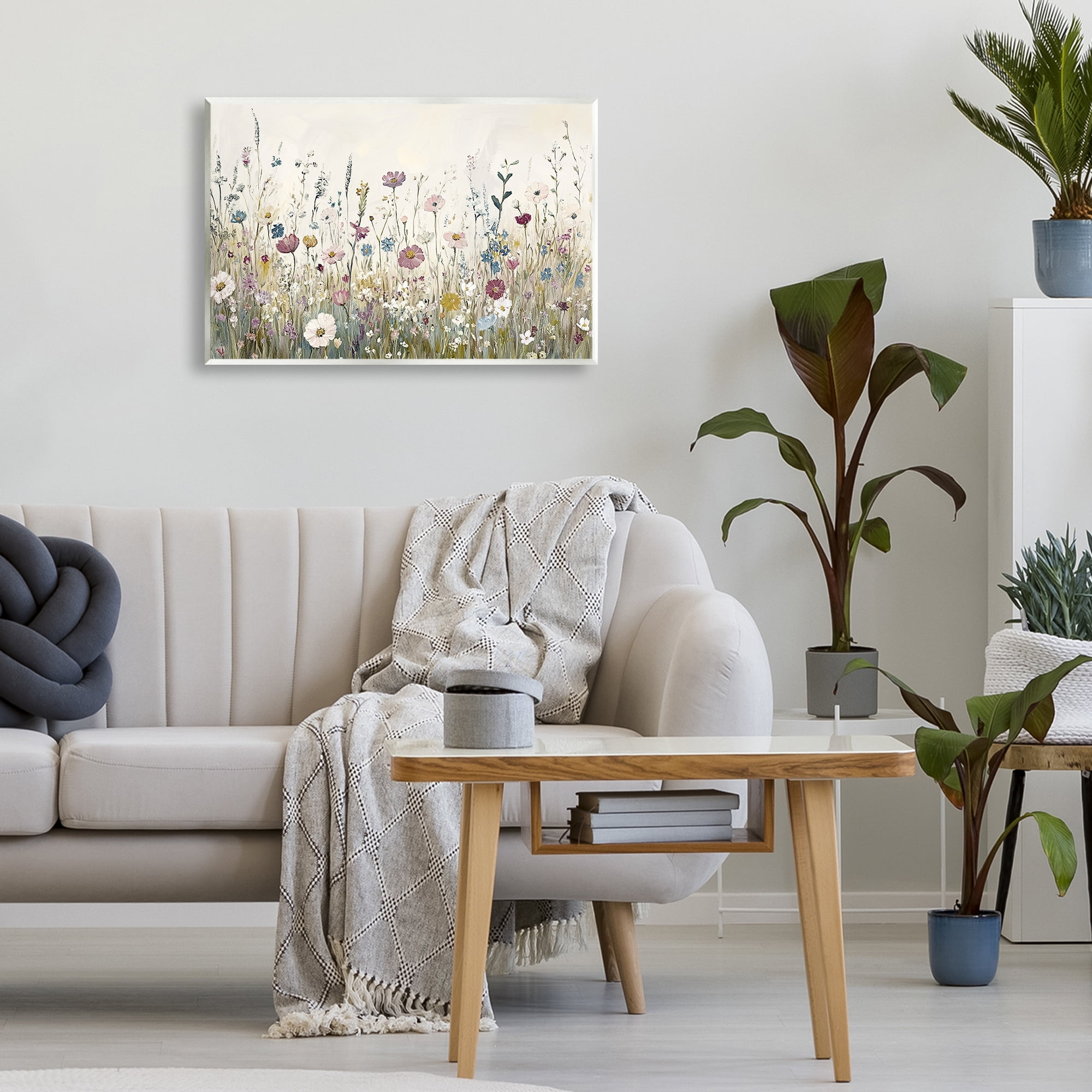 Stupell Industries Spring Blooms Pastoral Meadow Wall Plaque Art, design by Kim Allen