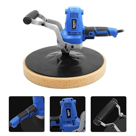 Miumaeov Electric Cement Concrete Mortar Trowel Wall Smoothing Polishing Machine Adjustable Speed