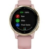 Garmin - Vívoactive 4S Smartwatch 40Mm Fiber-Reinforced Polymer - Light Gold With Dust Rose Case And Silicone Band