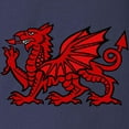 thumbnail image 3 of CafePress - Red Welsh Dragon Long Sleeve Dark T Shirt - Long Sleeve Dark T-Shirt, 3 of 4