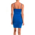 thumbnail image 3 of Extra Long Seamless Tunic Dress Slip Camisole Layering Tank Top Spandex New Blue, 3 of 6