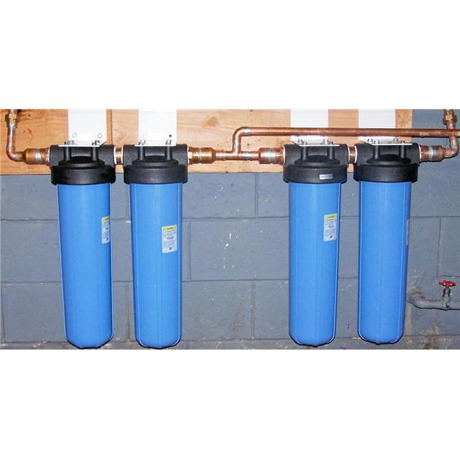 Aqua Filter Plus DPWW20CS DoubleParallel Whole House Filtration System