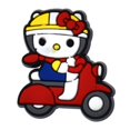 thumbnail image 1 of Lindos amuletos de hello kitty para croc charms rosas hello kitty lindos amuletos de cocodrilo de goma, 1 of 4