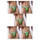 thumbnail image 3 of Calzoncillos de algodón machos resúmenes shorts sexy hombre hombre hombre ropa interior colores sólidos 5pcs Inevent CBP165574, 3 of 5