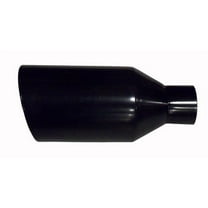 Pypes Performance Exhaust EVT507B 5 in. Inlet x 7 in. Outlet Rolled Black Weld-on Exhaust Tip
