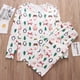 thumbnail image 4 of Pijamas familiares a juego para Navidad 2023, conjuntos para adultos y niños, tops y pantalones, conjunto de 2 piezas, pijamas navideños para mamá y yo, ropa de dormir, mono para bebé, 4 of 4