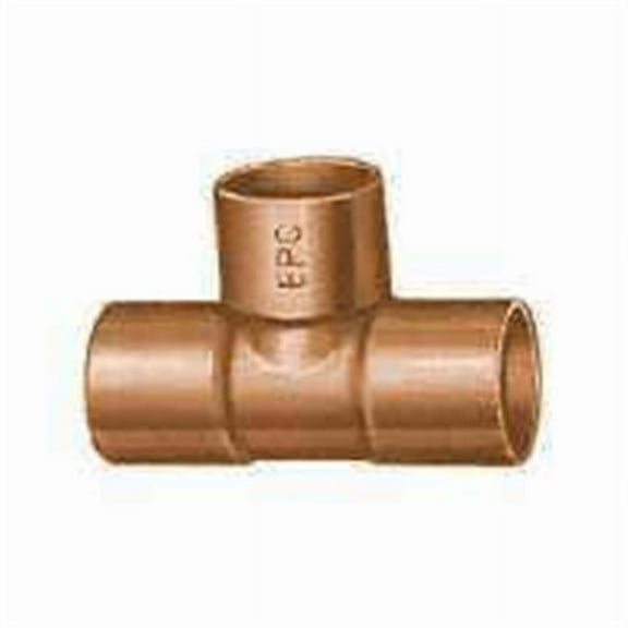 Mueller Streamline W 64084 Lead-Free Copper Tee 1-1/2x1-1/2x1-1/2 Sweat Dia. in.