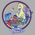 thumbnail image 2 of Boy's Sesame Street Circle Group Portrait Graphic T-Shirt, 2 of 5